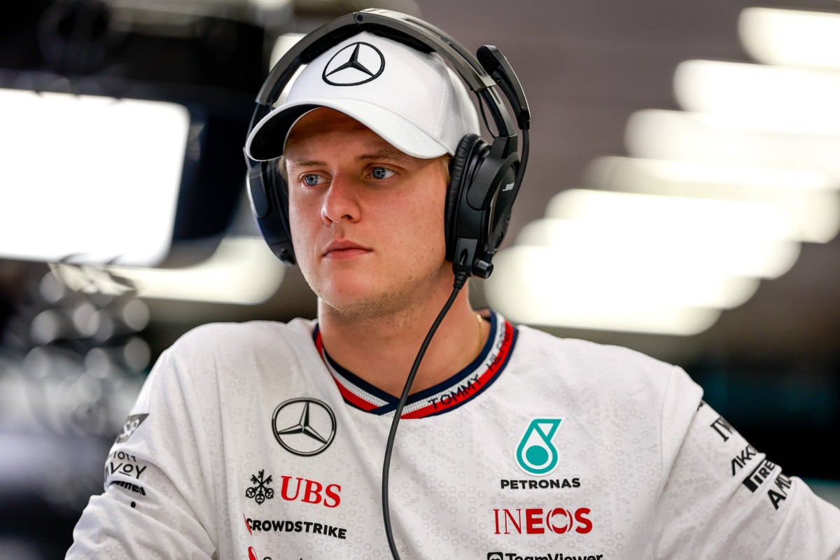 Mick Schumacher DEU, Mercedes-AMG Petronas F1 Team, F1 Grand Prix of Belgium at Circuit de Spa-Francorchamps on July 26, 2024 in Spa-Francorchamps, Belgium. Photo by HOCH ZWEI Spa-Francorchamps Belgiu ...