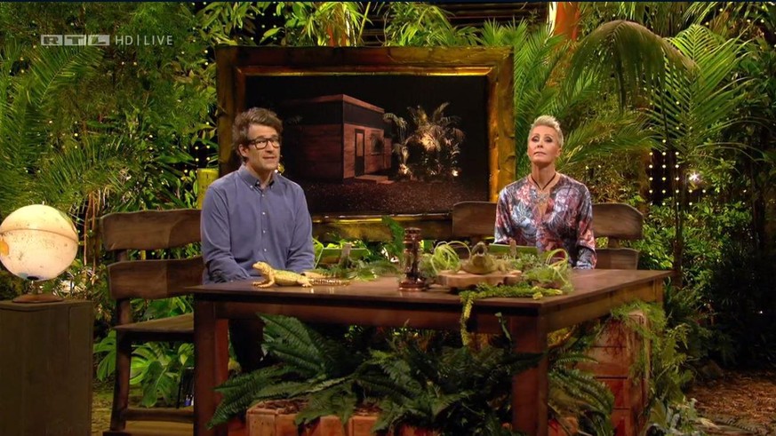 Daniel Hartwich und Sonja Zietlow hatten ihren Spaß in der "Dschungelshow".