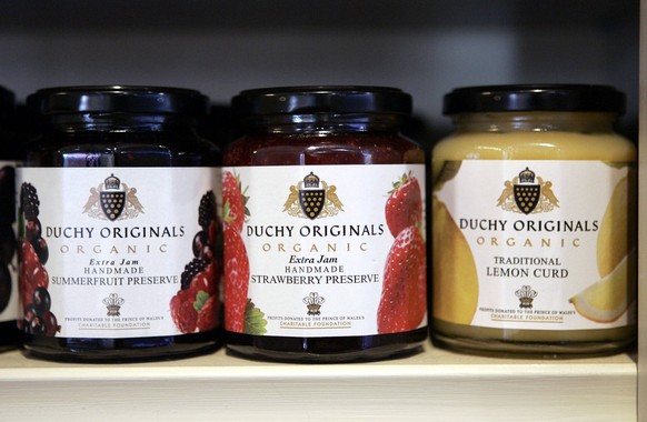 Zur Produktpalette der "Duchy Originals" gehören auch Marmelade und Lemon Curd.