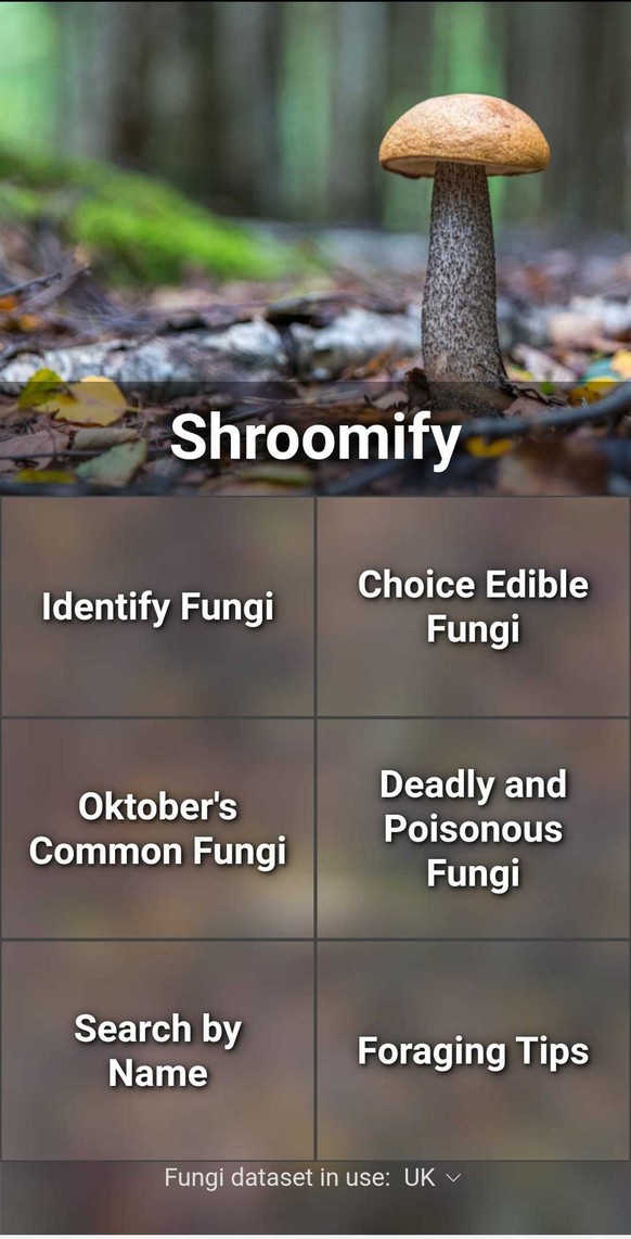 Shroomify Mushroom Identification App