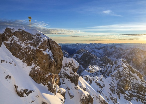 Zugspitze Winter Jubiläumsgrat