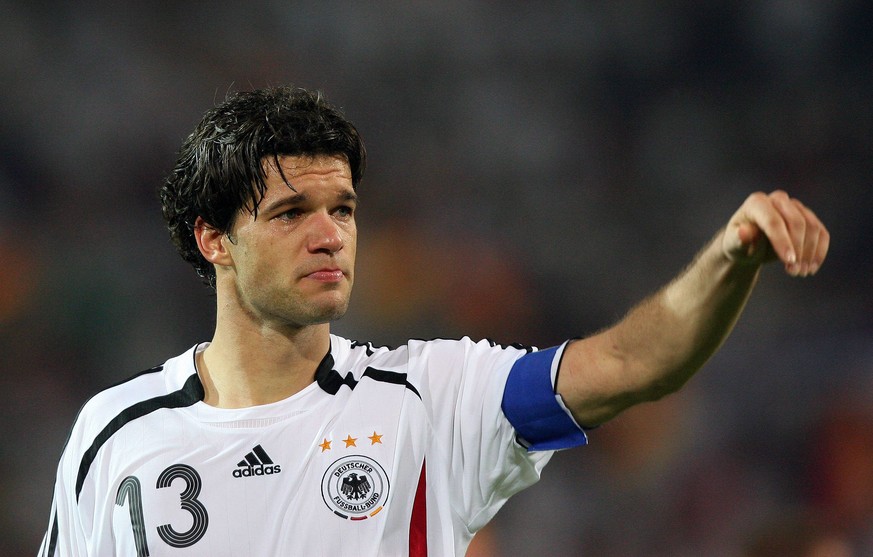 Capitano Michael Ballack war damals einer der wenigen deutschen Weltstars und mit 29 auf dem Höhepunkt seiner Karriere!