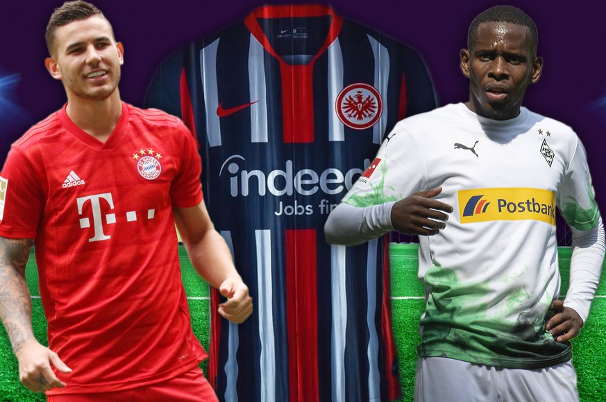 Eintracht hip, Gladbach raucht: Die neuen Trikots der Bundesliga im Ranking