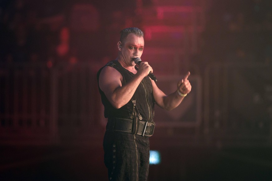 Rene Anlauff von der Rammstein Tribute Band V