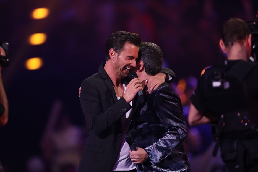 19/ Thomas Anders und Florian SIlbereisen bei Schlager Champions - Das Fest der Besten mit Florian Silbereisen im Berliner Velodrom am 11.01.20, Show Berlin Deutschland, Germany *** 19 Thomas Anders a ...