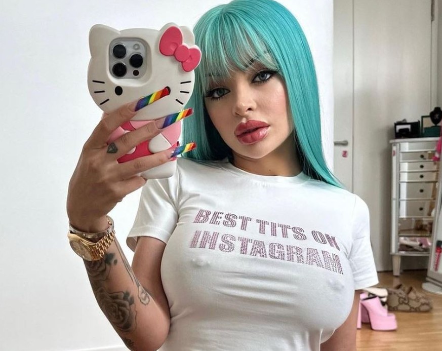 Katja Krasavice feiert Onlyfans Meilenstein neue Erotik Offensive