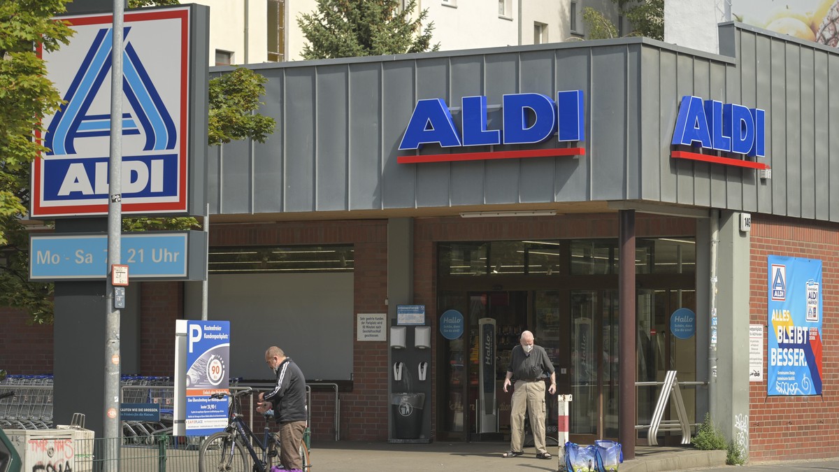 ALDI Nord, Silbersteinstraße, Neukölln, Berlin, Deutschland, Europa