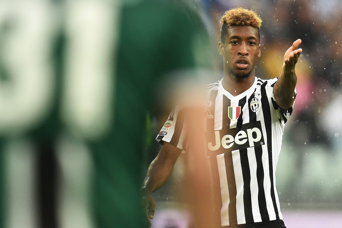 Ungewohntes Bild: Kingsley Coman im Juventus-Trikot (2015).