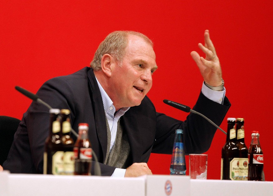 Mittlerweile legendär: Die Wutrede von Uli Hoeneß bei der Jahreshauptversammlung 2007 des FC Bayern München.