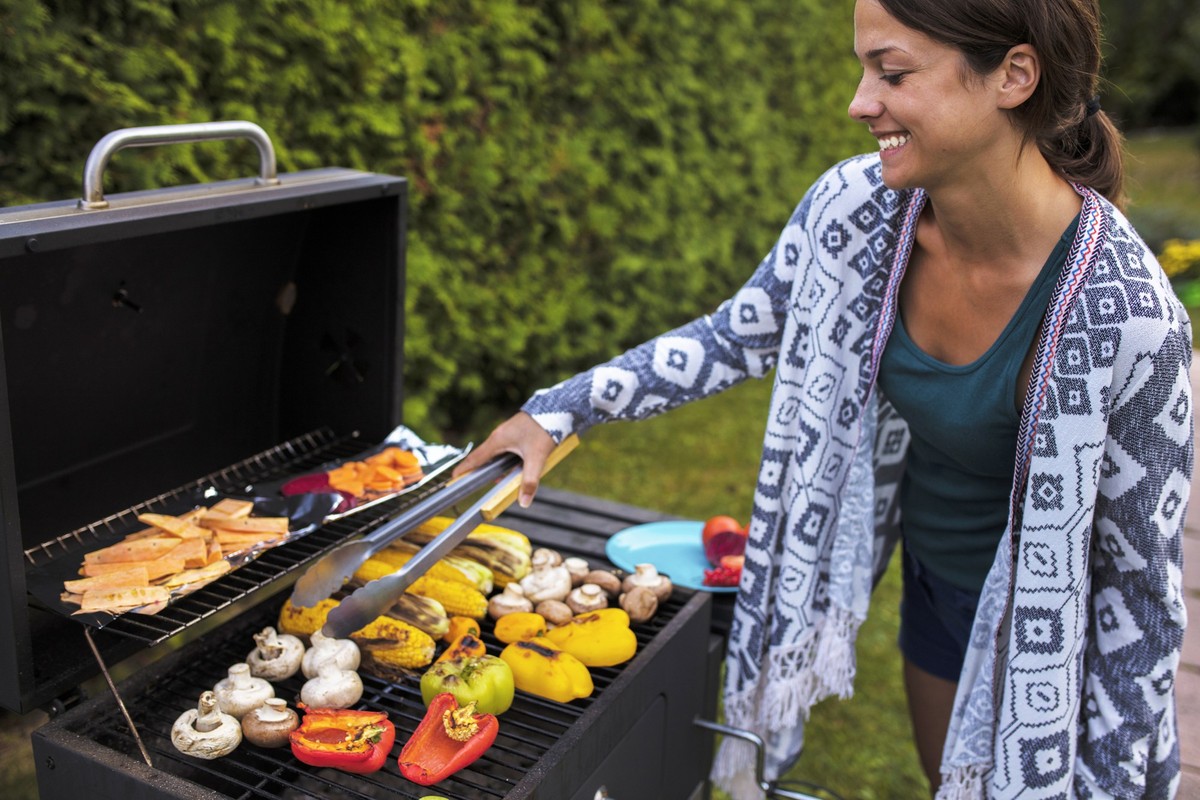 Vegan health eating - barbeque