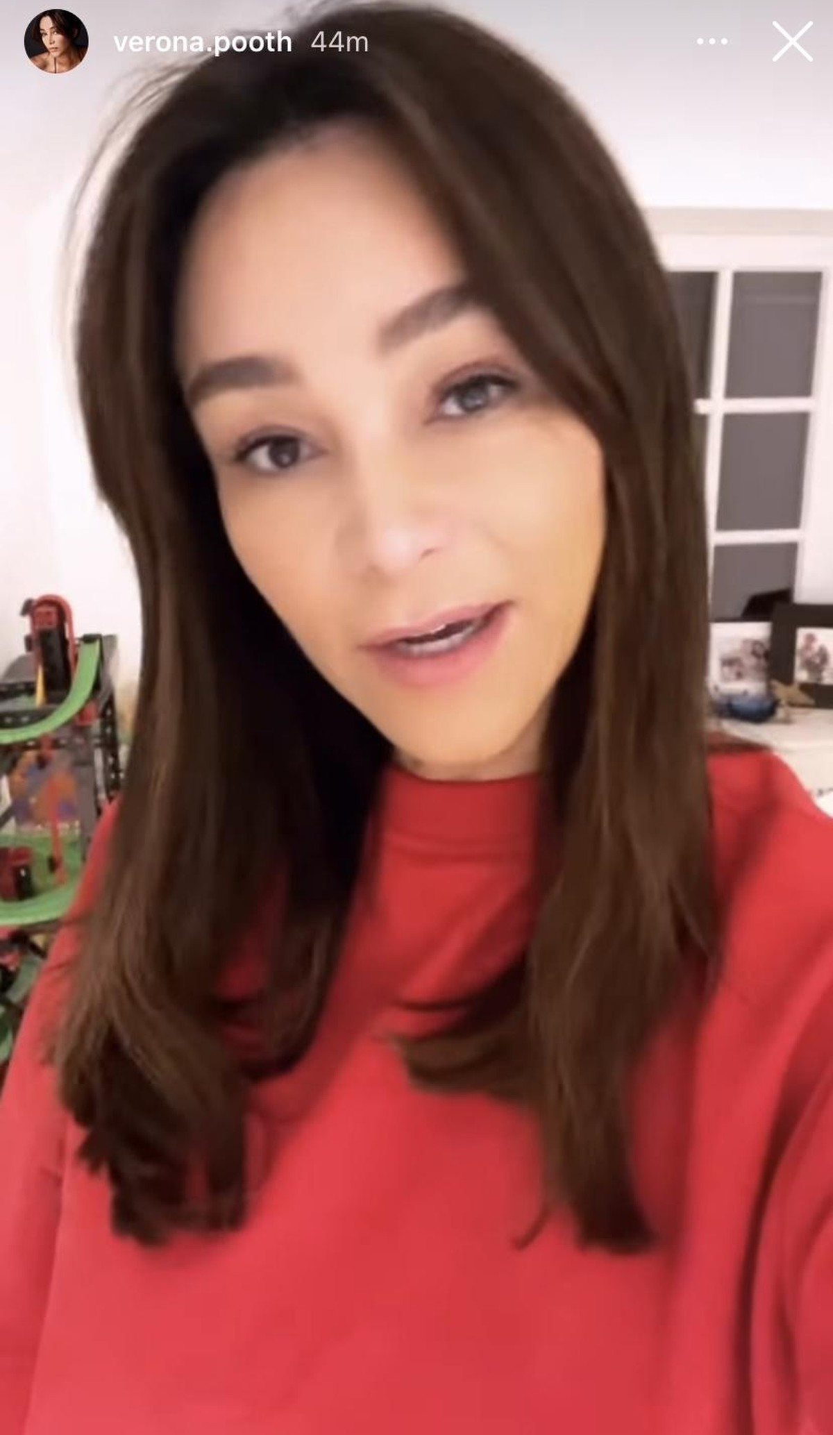 Verona Pooth ist sichtlich mitgenommen von den Vorkommnissen.