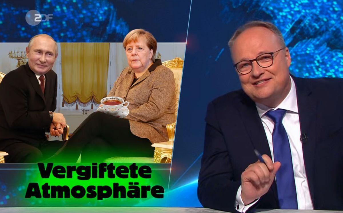 Wahrlich vergiftete Atmosphäre: Hat am Ende nicht Putin, sondern Kanzlerin Merkel den russischen Oppositionellen Nawalny vergiftet? Naa?