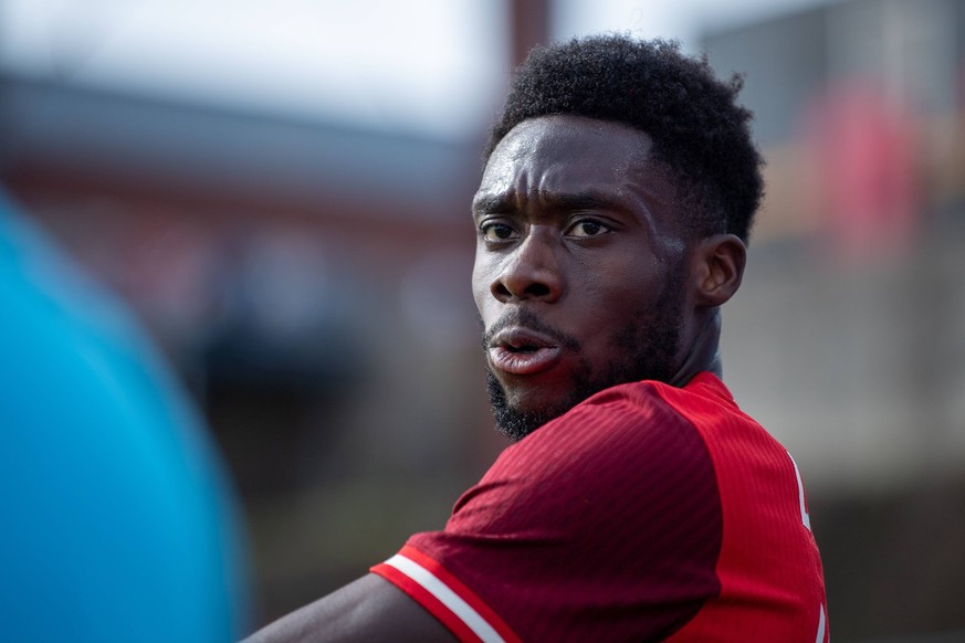 RECORD DATE NOT STATED CONCACAF NATIONS LEAGUE 2023-2024 Canada 2-0 Trinidad and Tobago - Play In Alphonso Davies of Canada during the Play In match between Canada and Trinidad and Tobago as part of t ...