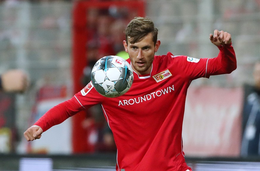 Christopher Lenz beim Spiel gegen den 1. FC Köln (2:0 für Union).