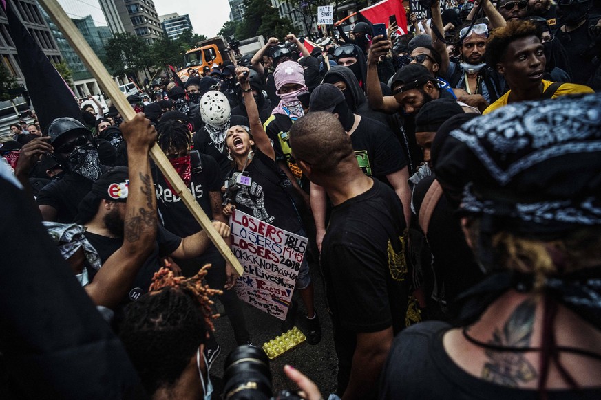 USA: Tausende demonstrieren gegen Rechtsextremisten - watson