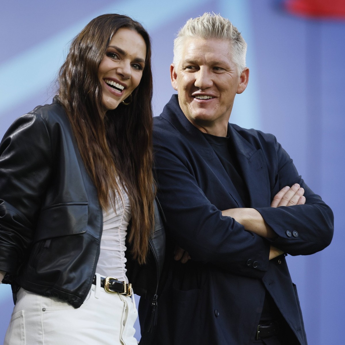 ARD: Kurioser Moment zwischen Esther Sedlaczek und Bastian Schweinsteiger
