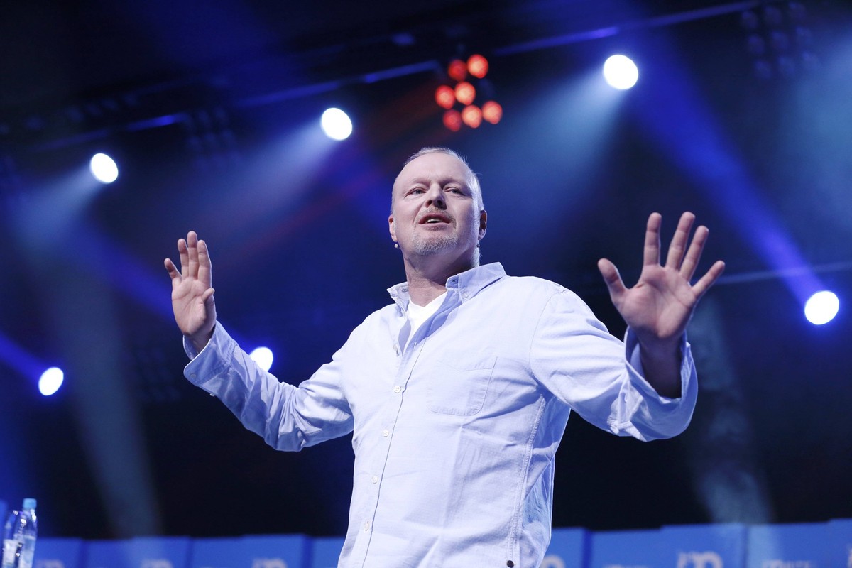 Stefan Raab / bei Bits and Pretzels am 24. September 2017 im International Congress Center M