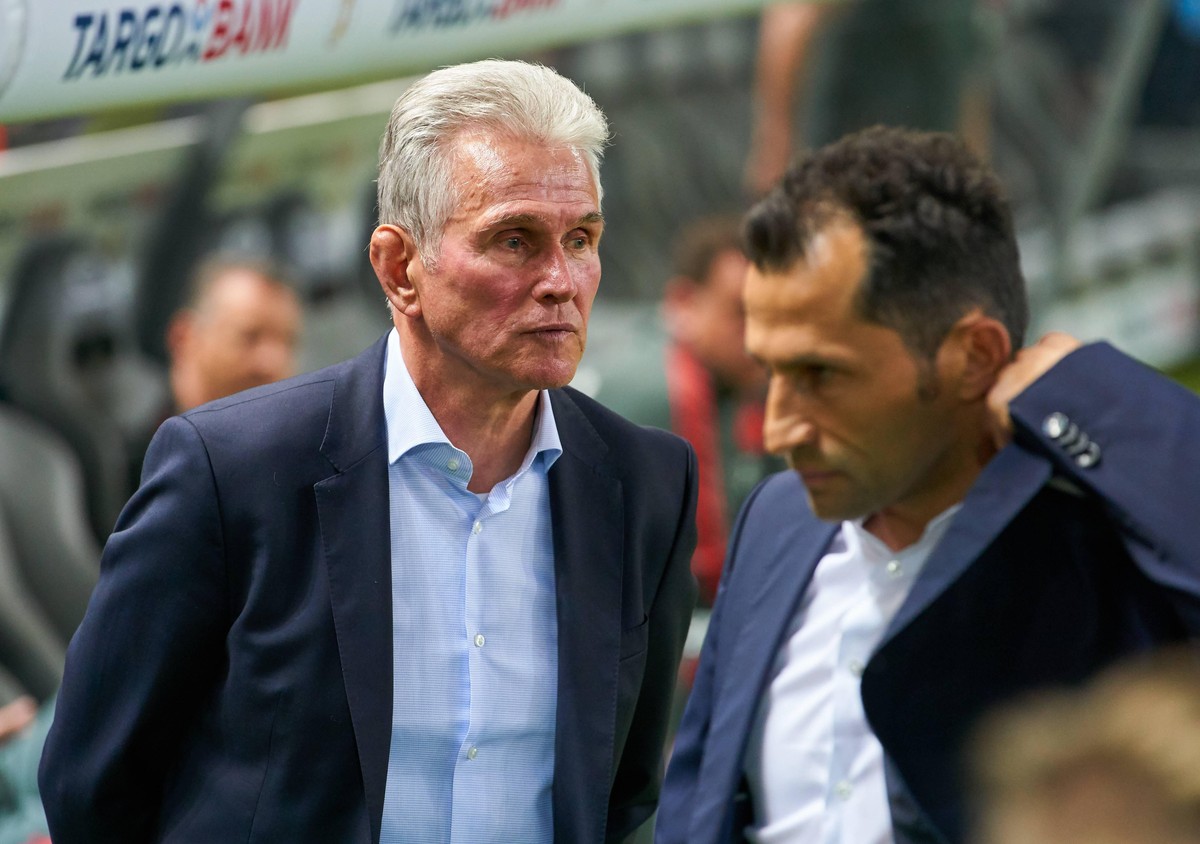Jupp Heynckes (l.) und Hasan Salihamidzic.