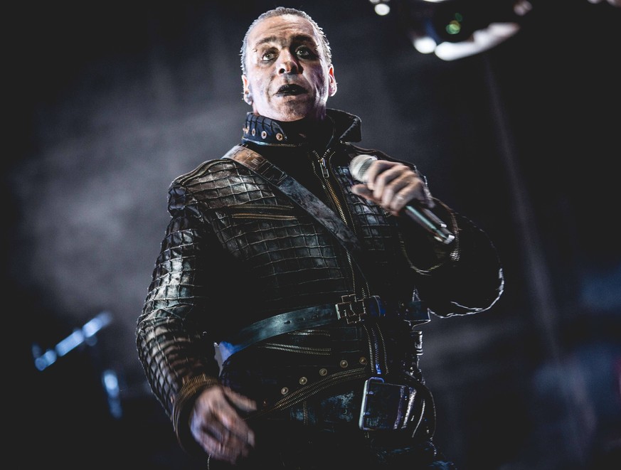 June 30, 2017 - Italia - The singer Till Lindemann in concert with the Rammstein at the heavy metal music festival Gods Of Metal staged at the Autodromo Nazionale Monza. Monza, Italy. 2nd June 2016 It ...