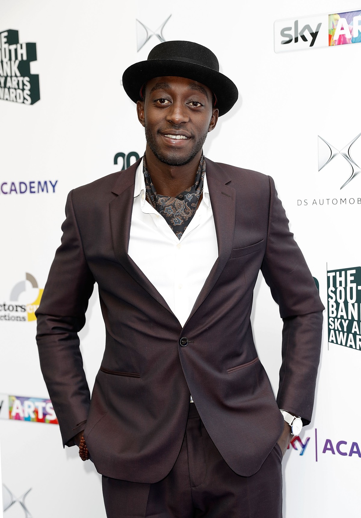 LONDON, ENGLAND - JUNE 05: Ivanno Jeremiah arrives for the The South Bank Sky Arts Awards at The Savoy Hotel on June 5, 2016 in London, England. (Photo by John Phillips/Getty Images)