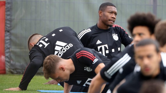 FC Bayern: David Alaba im Training.