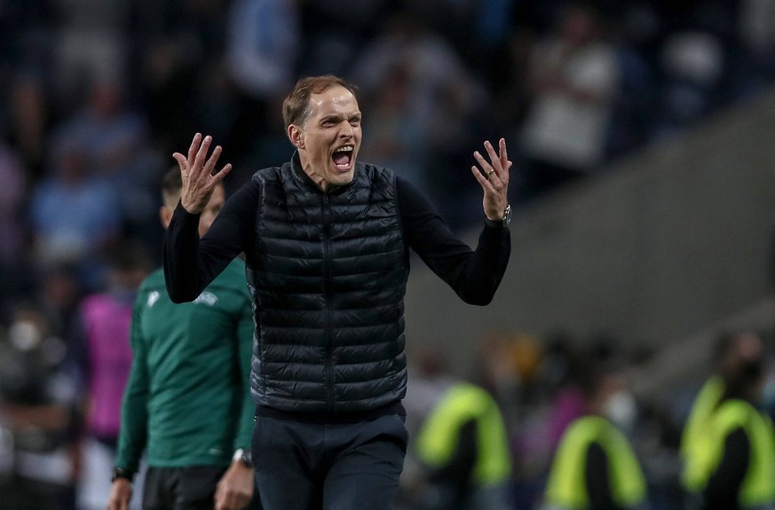 Thomas Tuchel - Stationen als Trainer, FC Chelsea 2021 - Champions League Final: Manchester City FC vs Chelsea FC Porto, 05/29/2021 - Manchester City Football Club played Chelsea Football Club at Esta ...