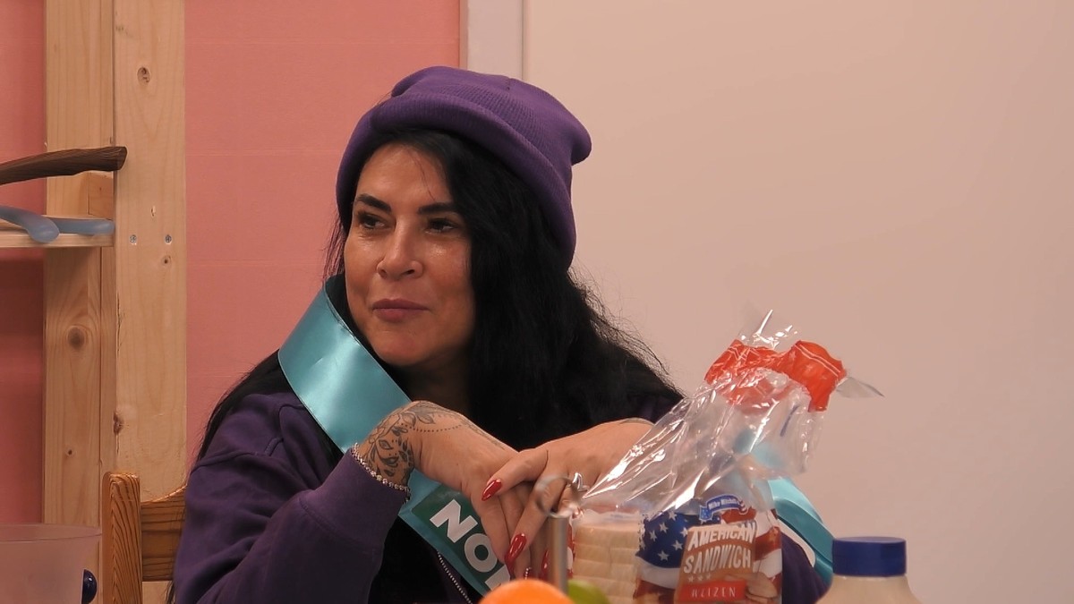 Promi Big Brother;
Motiv: Iris Klein ist nominiert. Copyright: SAT.1;
Bildredakteur: Clarissa Schreiner;
 Rechtehinweis: Dieses Bild darf bis eine Woche nach Ausstrahlung honorarfrei fuer redaktionell ...