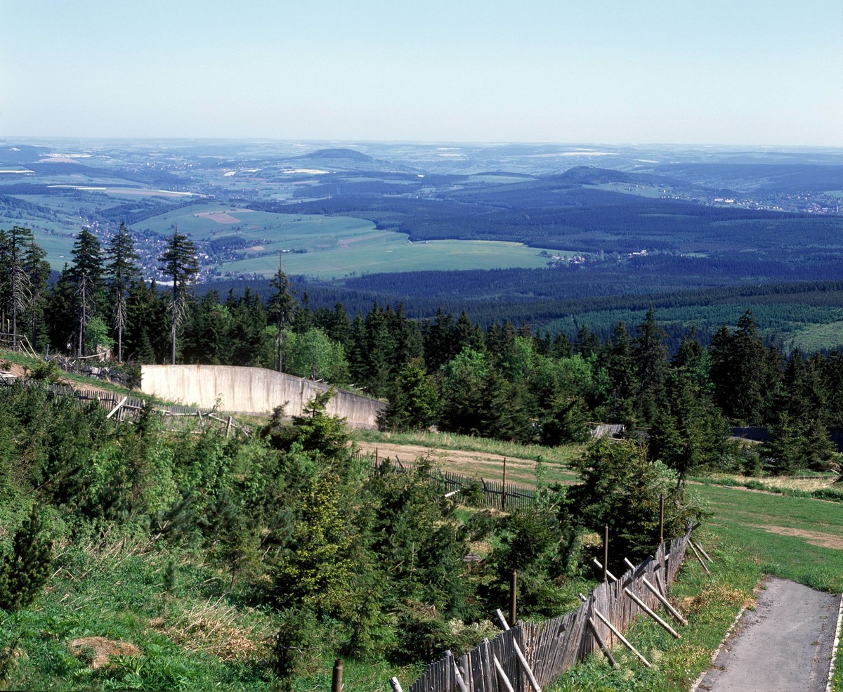 Alte Rodelrennbahn, Fichtelberg, Oberwiesenthal