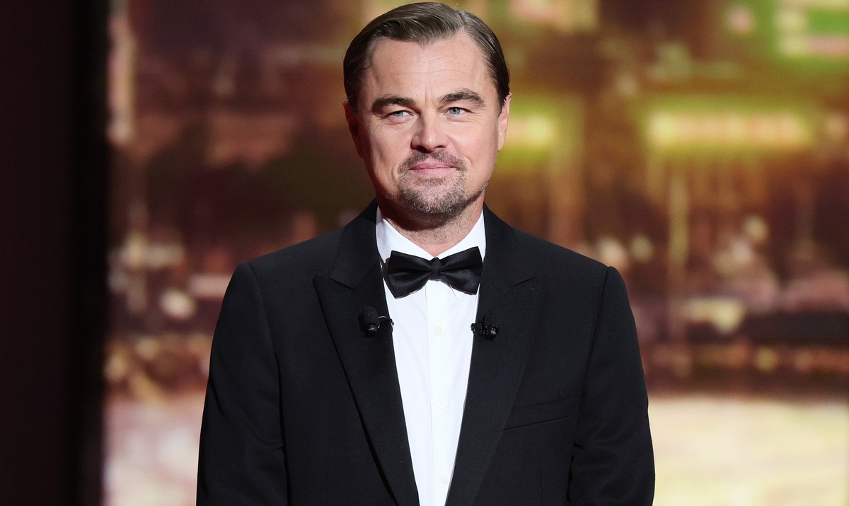CANNES, FRANCE - MAY 13: Leonardo DiCaprio is seen onstage during the opening ceremony at the 78th annual Cannes Film Festival at the Palais de Festival on May 13, 2025 in Cannes, France. (Photo by An ...