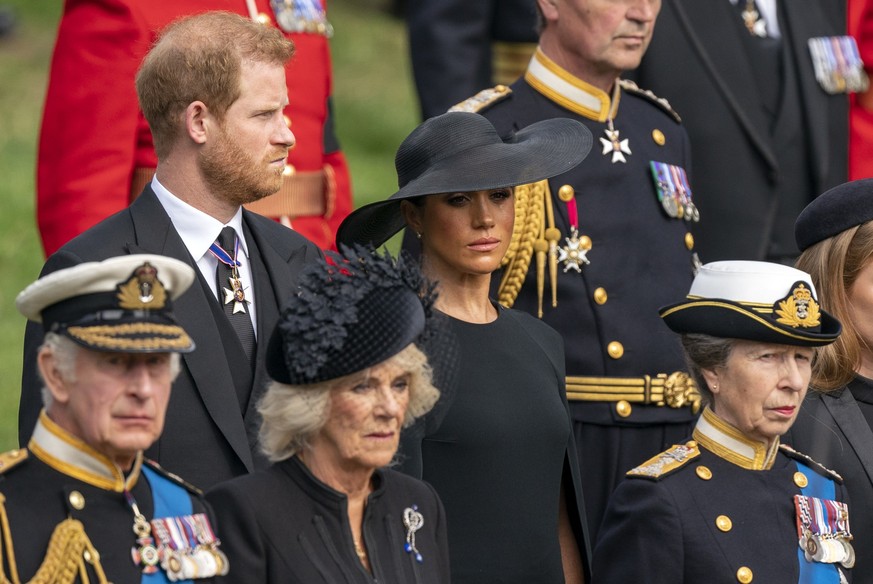 Die Beerdigung der Queen sorgte für einige Momente, die so schnell nicht vergessen werden. 