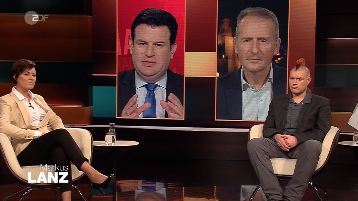 Hubertus Heil und Herbert Diess: Die beiden sprachen besonders über die wirtschaftlichen Auswirkungen.