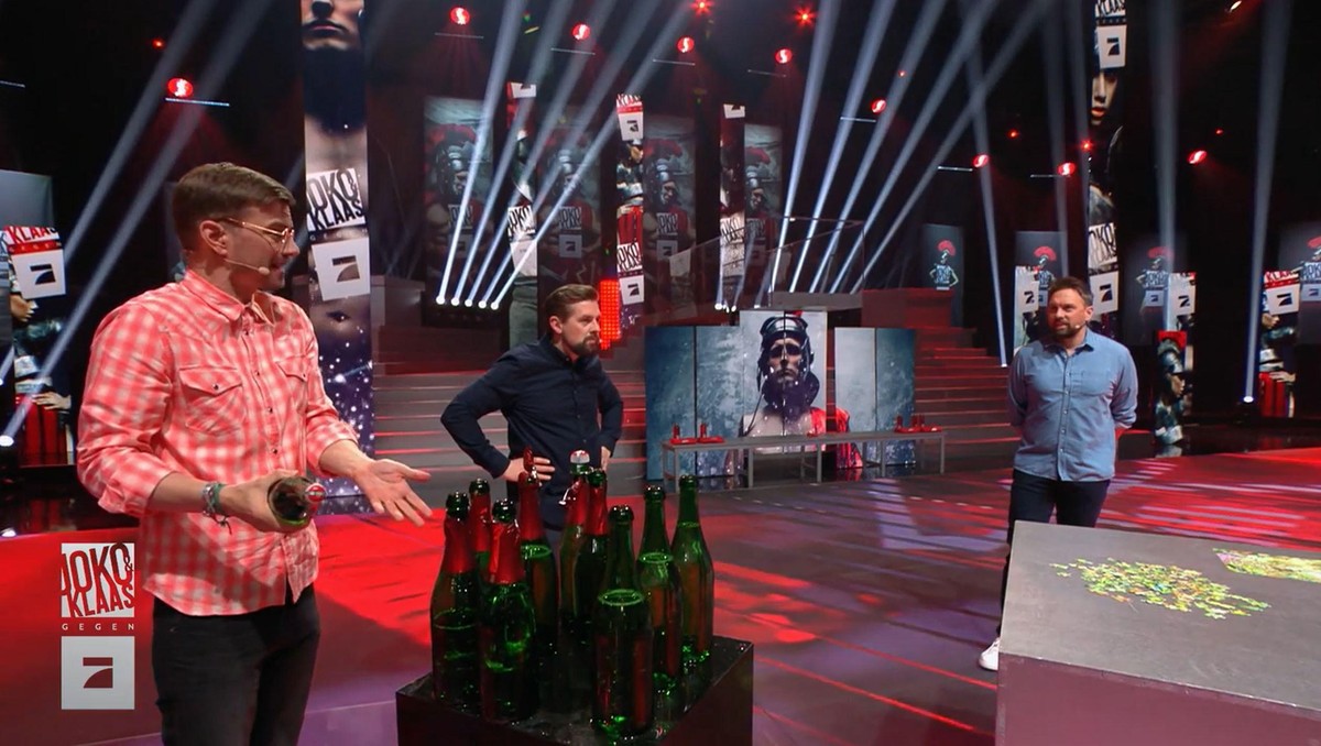 Joko und Klaas waren nach dem verfrühten Spielende selbst fassungslos.