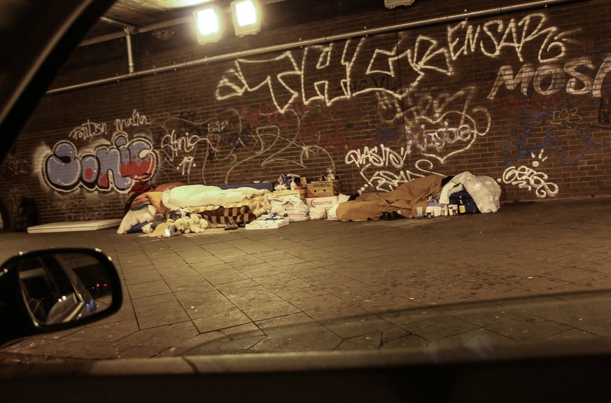 Viele Menschen in Großstädten wie Berlin sind obdachlos. Wie viele genau, ist allerdings bisher nicht bekannt. 