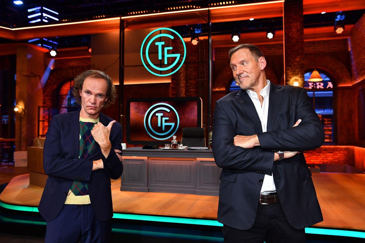 Olaf Schubert, Ralf M?ller (r.) Die Verwendung des sendungsbezogenen Materials ist nur mit dem Hinweis und Verlinkung auf TVNOW gestattet.
