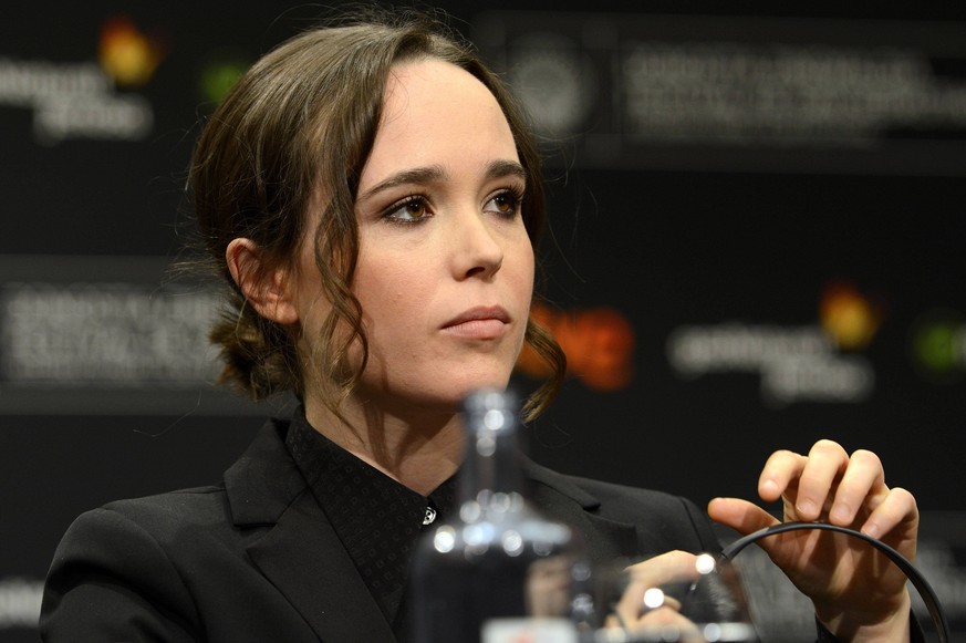 Ellen Page bei der Pressekonferenz zu Freeheld auf dem 63. Internationalen Filmfestival San Sebastian / Festival Internacional de Cine de Donostia-San Sebastin, 24.09.2015 Foto:xC.xNiehausx/xFuturexIm ...