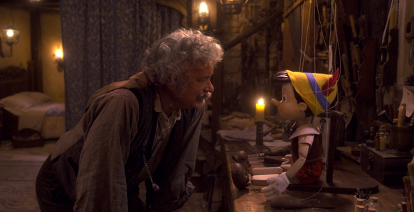Tom Hanks spielt Meister Geppetto.