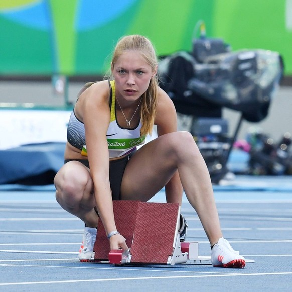 Rio 2016, Olympische Sommerspiele, Olympic Summer Games, Leichtathletik, Athletics, Track &amp; Field, 15.08.2016, Rio de Janeiro, RIO2016, Gina Luckenkemper, Deutschland

Rio 2016 Olympic Summer Game ...