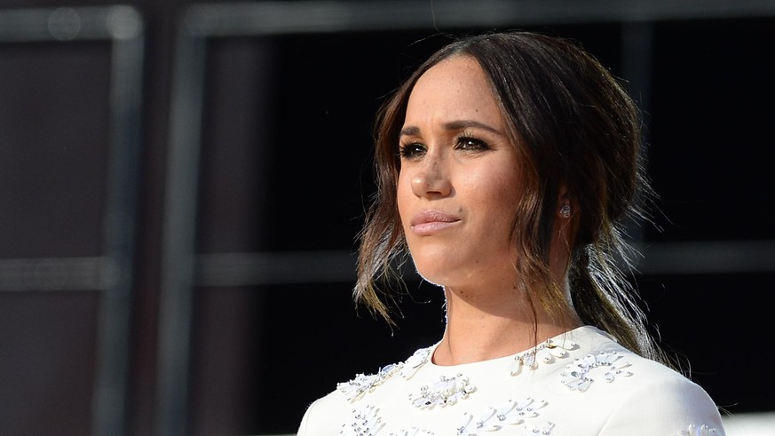 Meghan Markle on stage for Global Citizen Concert 2021 NYC - Part 2, The Great Lawn in Central Park, New York, NY September 25, 2021. Photo By: Kristin Callahan/Everett Collection