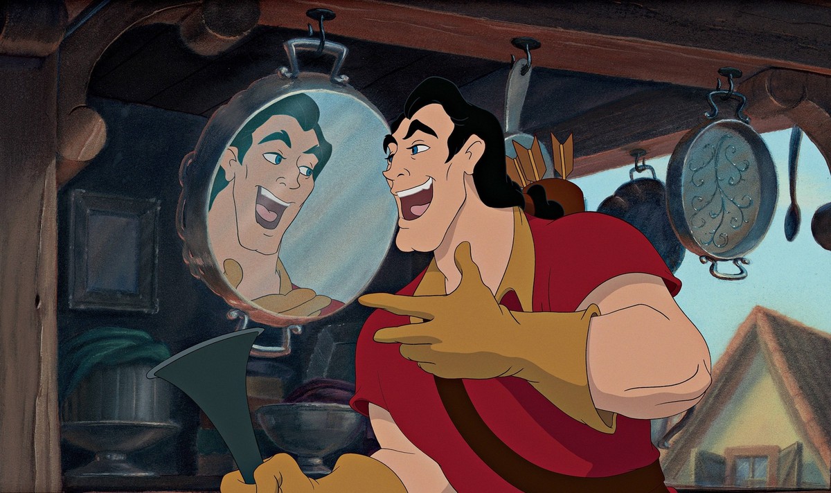 Bildnummer: 55214655 Datum: 22.11.1991 Copyright: imago/EntertainmentPictures
1991 - Beauty and the Beast - Movie Set PICTURED: Gaston. RELEASE DATE: 22 November 1991. TITLE: Beauty and the Beast. STU ...