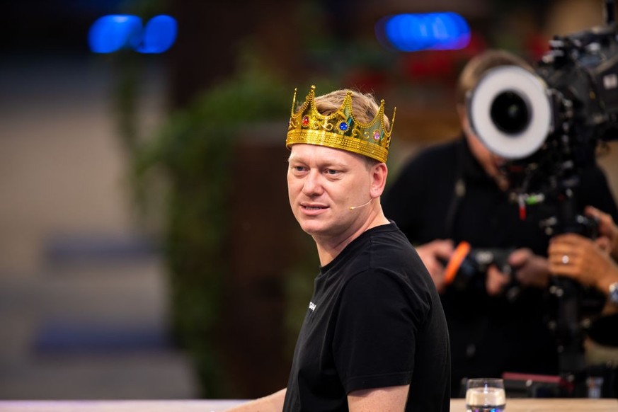 COLOGNE, GERMANY - AUGUST 07: Jens Knossalla alias Knossi during the first live show of &#039;Promi Big Brother 2020&#039; at MMC Studio on August 07, 2020 in Cologne, Germany. (Photo by Joshua Sammer ...