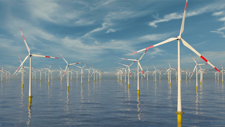 In der Nordsee vor Großbritannien nimmt der dänische Energieerzeuger Ørsted den weltweit größten Offshore-Windpark "Hornsea 2" in Betrieb.