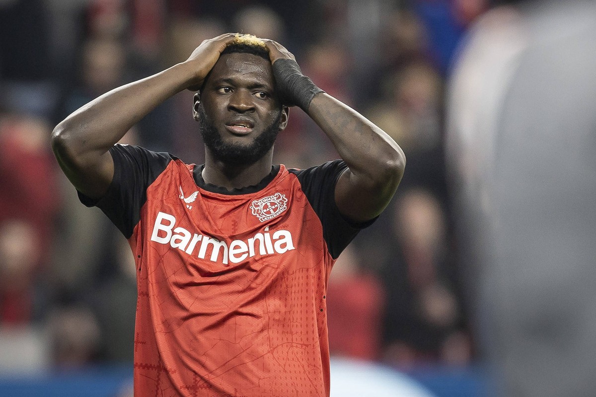 DFL1, Bayer 04 Leverkusen - VfB Stuttgart, 01.11.2024 Victor Boniface Bayer 04 Leverkusen, 22