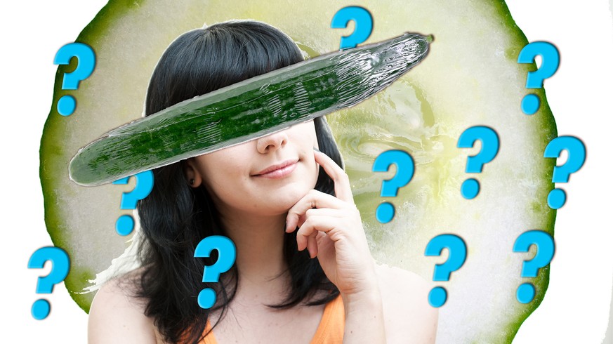 Bio-Gurke mit Plastik drum – warum?
