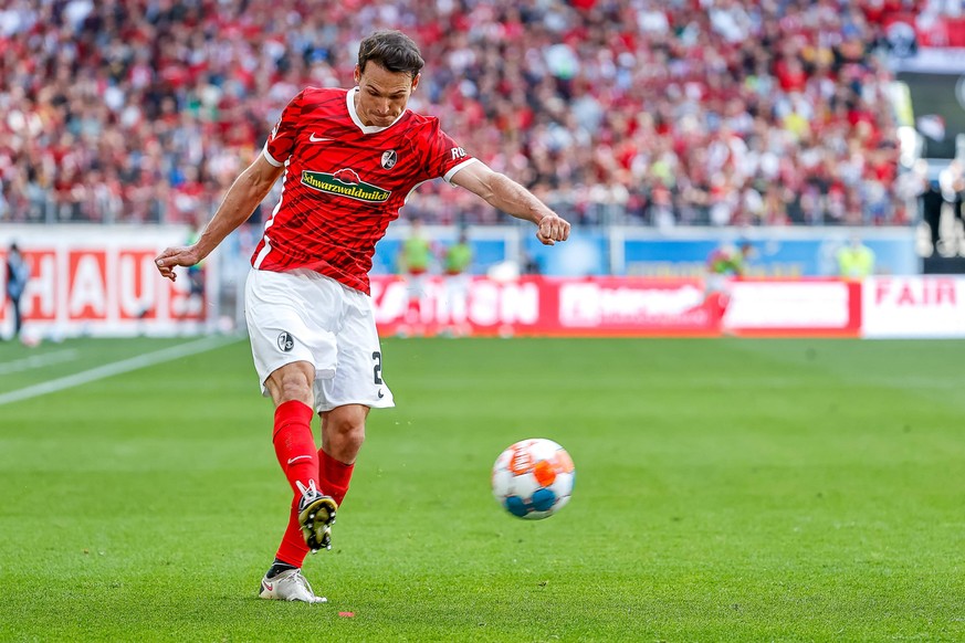 Nicolas Höfler spielt seit 2005 für den SC Freiburg, könnte nun zum ersten Mal den DFB-Pokal gewinnen.