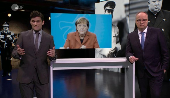 Schlechteste Diktatorin der Welt: Angela Merkel. Zu dem Ergebnis kommt die "heute-show".