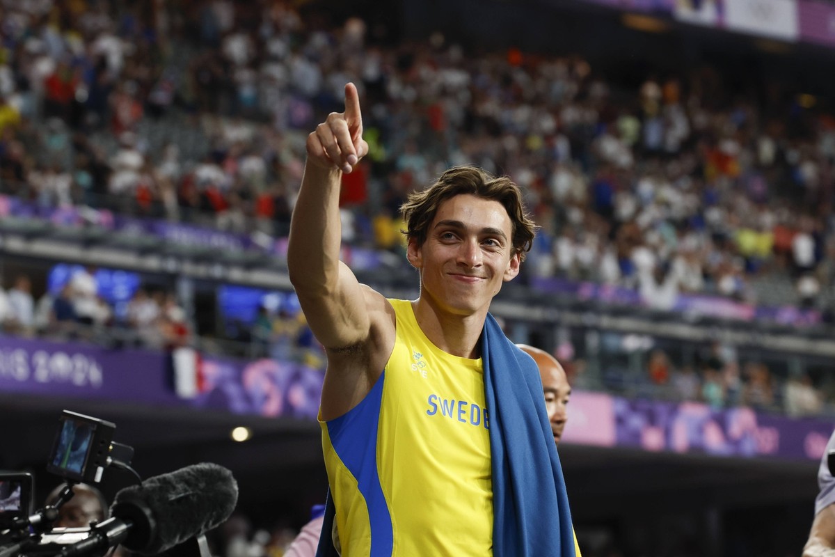 DUPLANTIS Armand of Sweden, Athletics Men s Pole Vault Final during the Olympic Games, Olympische Spiele, Olympia, OS Paris 2024 on 5 August 2024 at Le Bourget Climbing Venue in Le Bourget, France - P ...