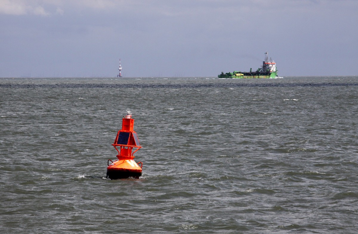 Signal tonnage in the North Sea