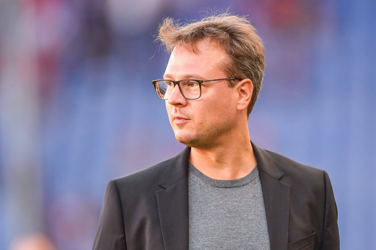 Italian soccer Serie B match - Genoa CFC vs Modena FC Johannes Spors manager Genoa CFC during Genoa CFC vs Modena FC, Italian soccer Serie B match in Genoa, Italy, September 17 2022 Genoa Luigi Ferrar ...