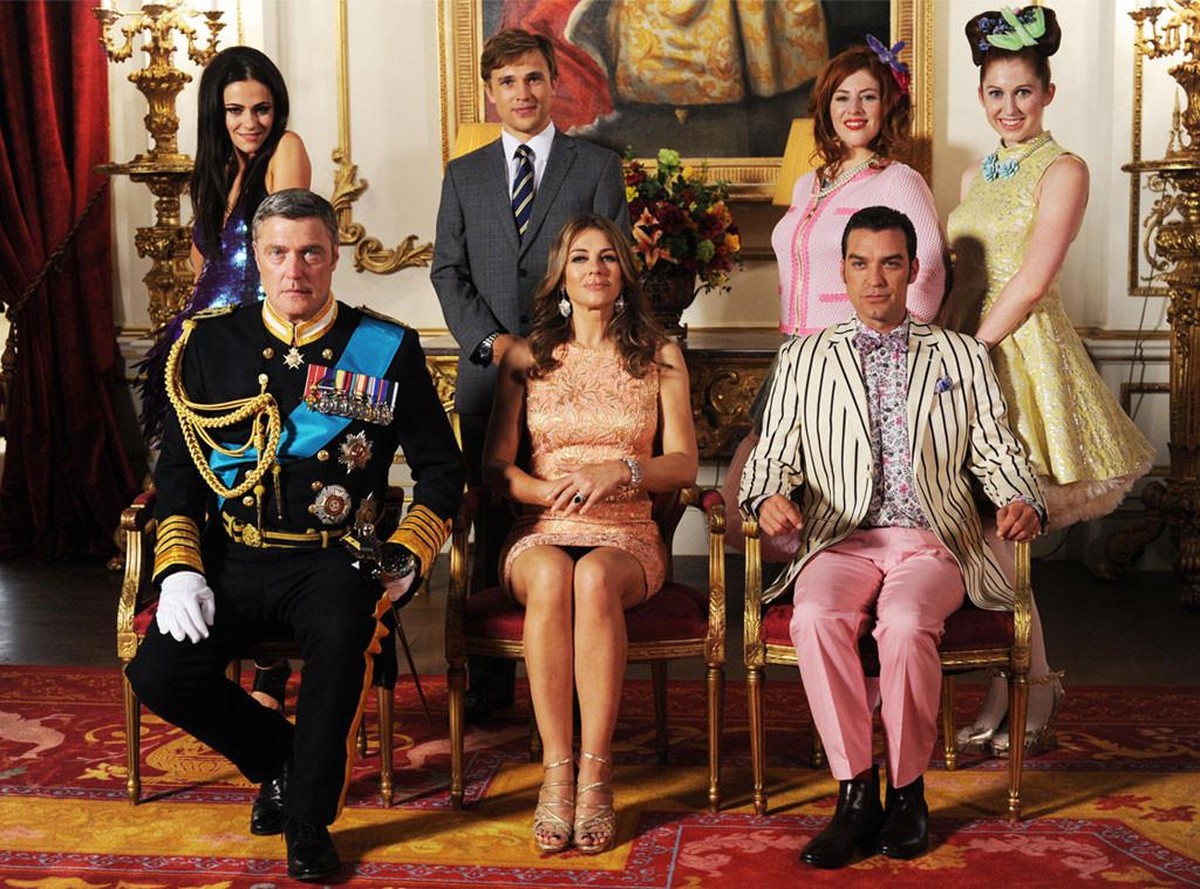 Queen Helena mit ihrer lieben Familie.