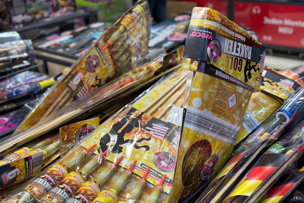 Feuerwerk Verkauf startet, 29.12.2022, Baden-W